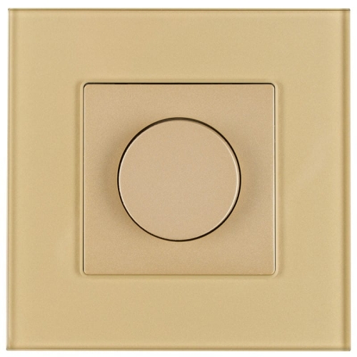 Drehdimmer Für Licht Glas Gold