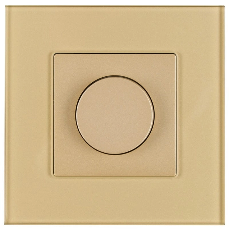 Drehdimmer Für Licht Glas Gold