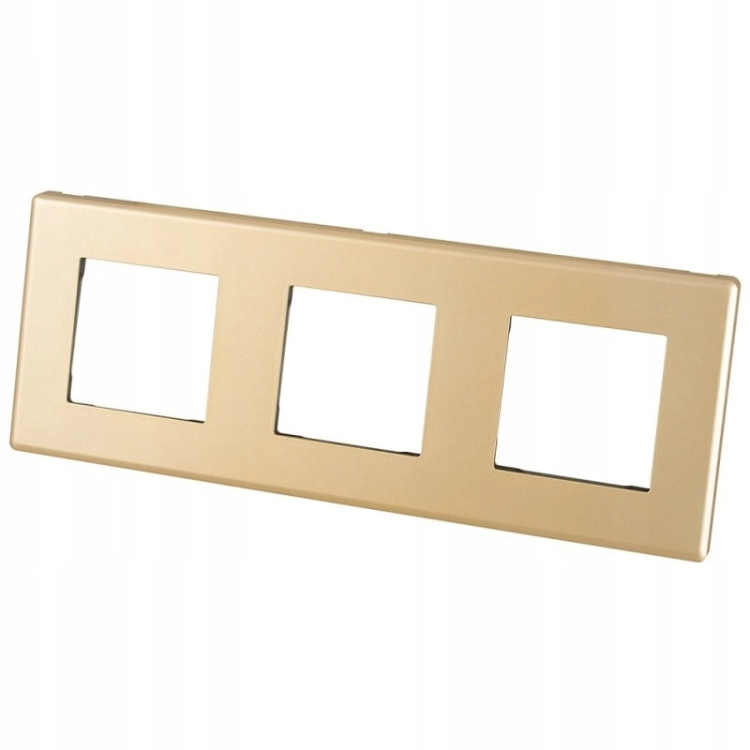 Dreifachrahmen Kunststoff Gold Für Module