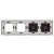 Rahmen Touch-Panel Vierfach 1+1+S+S Glas Schwarz