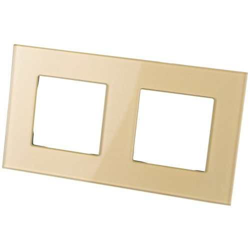 Glasrahmen Doppelt Gold Für Module MIUUN