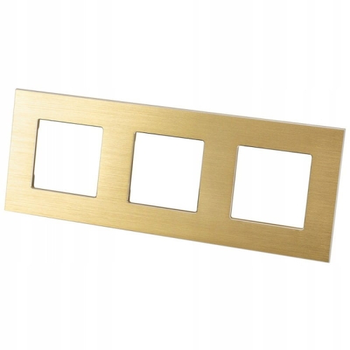 Aluminium-Dreifachrahmen Gold Für Module
