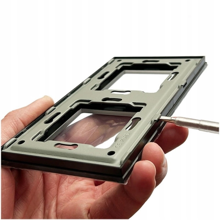 Doppelrahmen Aus Glas Schwarz Für Module MIUUN