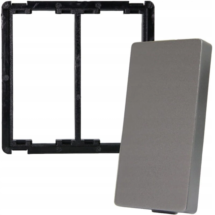 Modul Telefondose 4 PIN Grau Für Rahmen
