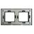 Aluminiumrahmen Doppelrahmen Schwarz Für Module MIUUN
