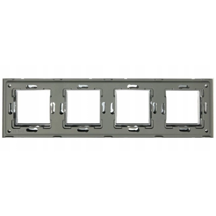Vierfachrahmen Aluminium Vierfach