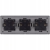 Dreifach-Steckdose Grau Set PVC-Dreifachrahmen Und 3 X Doppelsteckdose