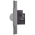 PIR-Bewegungsmelder Glas Grau