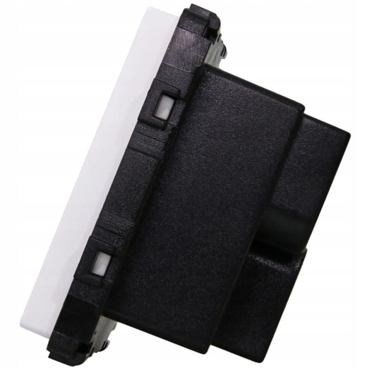 Modul Universal-Steckdose PL UK EU US Weiß
