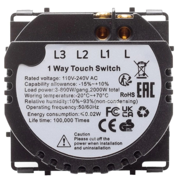 Modul Touch-Schalter Einfach Für Rahmen