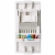 Modul Netzwerkdose RJ45 Kat 5E Weiß MIUUN