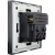 Steckdose Mit Erdungsstift Glas Grau + Doppel-USB-Ladesteckdose 20W Typ A+C
