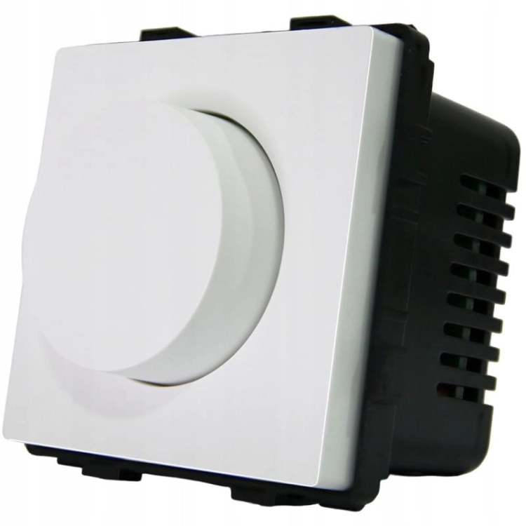 Mechanischer Lichtdimmer Weiß Set Mit PVC-Rahmen MIUUN