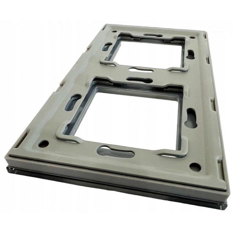 Glasrahmen Doppelt Grau Für Module MIUUN