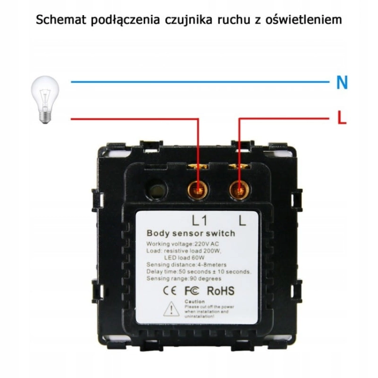 PIR-Bewegungsmelder Mit Dämmerungsfunktion Gold Set Mit PVC-Rahmen
