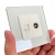 Modul Doppelsteckdose USB-Ladesteckdose 2.4A Weiß Für Rahmen