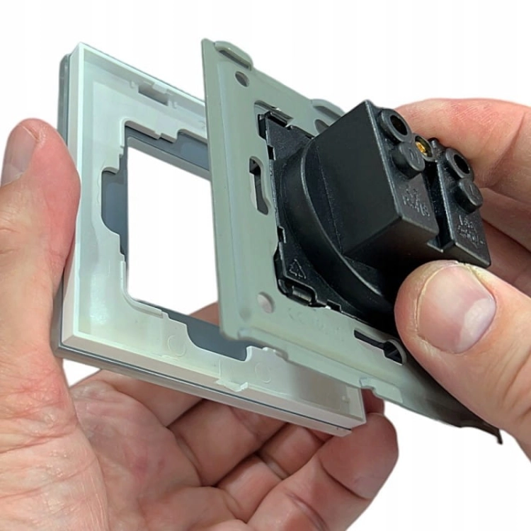 Glasrahmen Doppelt Grau Für Module MIUUN
