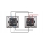 Doppel-Wechselschalter Grau Set Mit PVC-Rahmen
