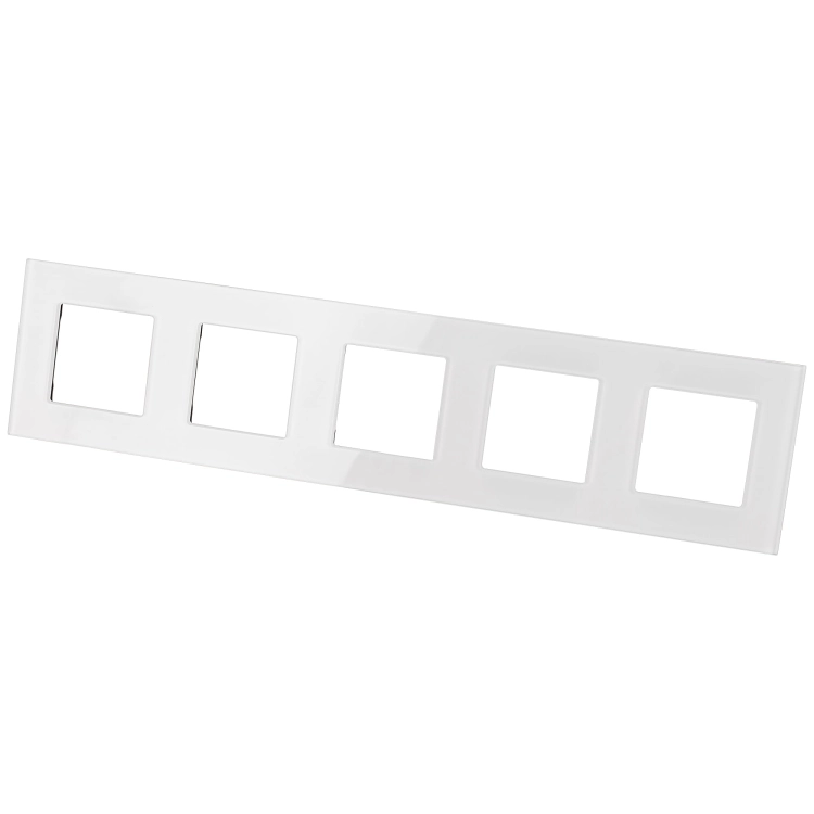 Glasrahmen Fünffach Weiß Für Module MIUUN