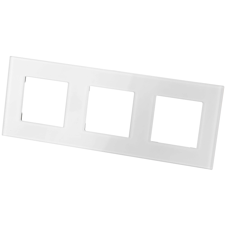 Glasrahmen Dreifach Weiß Für Module MIUUN