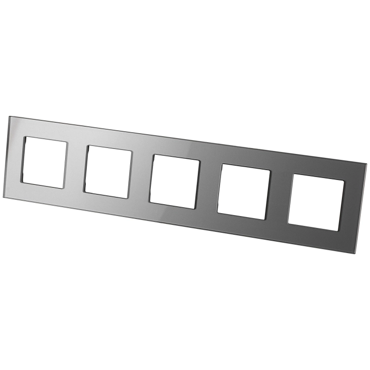 Glasrahmen Fünffach Grau Für Module MIUUN
