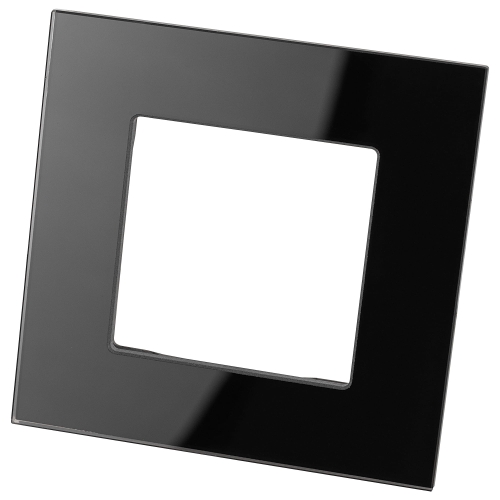 Einfachrahmen Glas Schwarz Für Module MIUUN