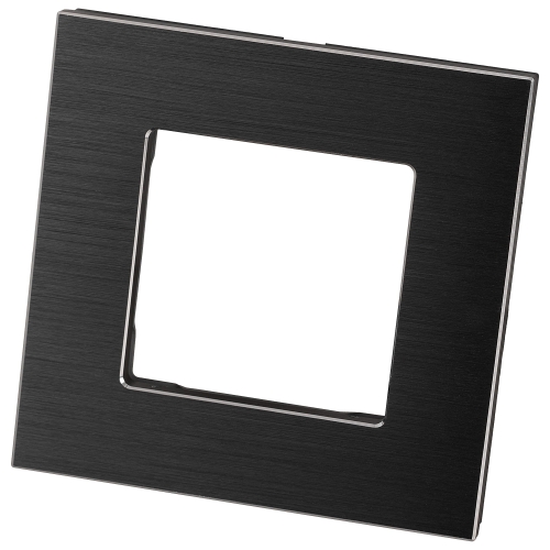 Aluminiumrahmen Einfachrahmen Schwarz Für Module MIUUN