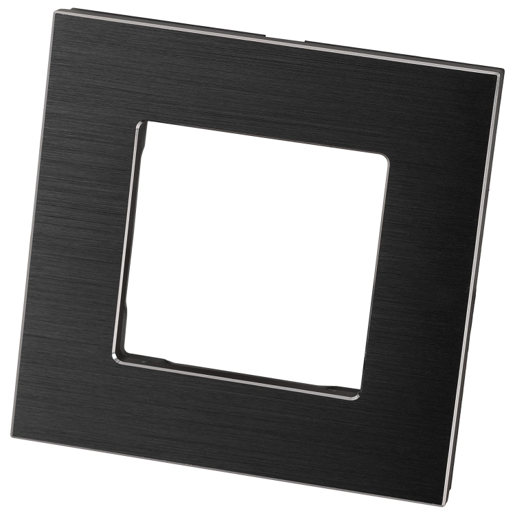Aluminiumrahmen Einfachrahmen Schwarz Für Module MIUUN