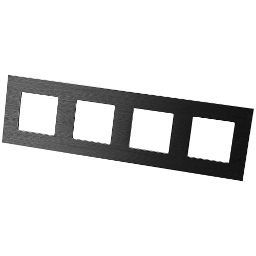 Aluminiumrahmen Vierfach Schwarz Für Module MIUUN