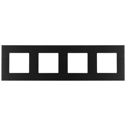 Aluminiumrahmen Vierfach Schwarz Für Module MIUUN