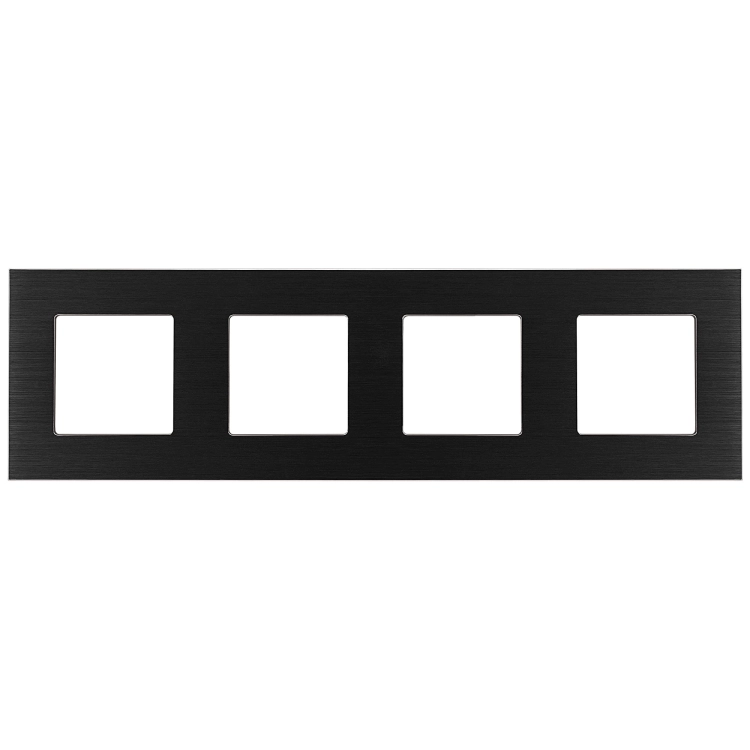 Aluminiumrahmen Vierfach Schwarz Für Module MIUUN
