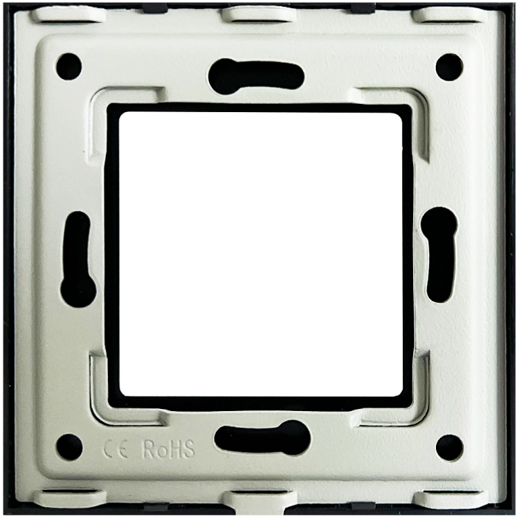 Einfachrahmen Glas Schwarz Für Module MIUUN