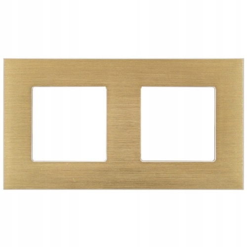 Aluminium-Doppelrahmen Gold Für Module