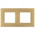 Aluminium-Doppelrahmen Gold Für Module