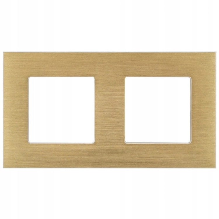 Aluminium-Doppelrahmen Gold Für Module