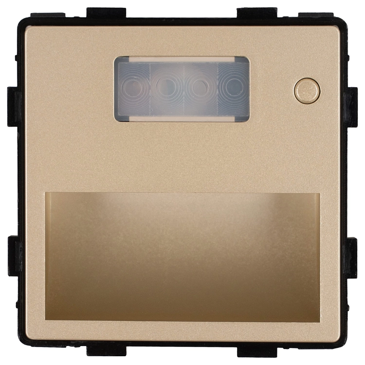 Modul LED-Wand-Treppenleuchte Mit Bewegungsmelder Gold Für Rahmen MIUUN