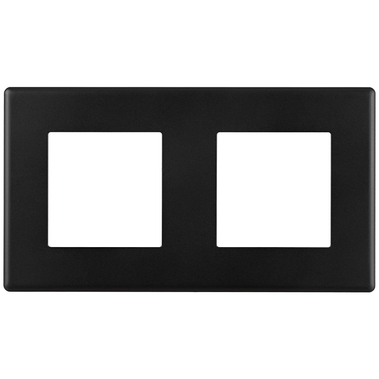 Doppelrahmen Kunststoff Schwarz Für Module MIUUN