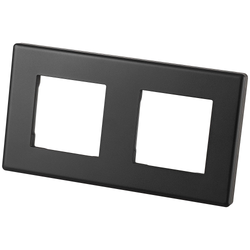 Doppelrahmen Kunststoff Schwarz Für Module MIUUN