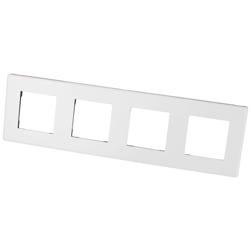 Vierfachrahmen Kunststoff Weiß Für Module