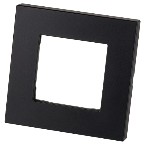 Kunststoffrahmen LINEA Einfach Schwarz Vertikal Horizontal Für Module MIUUN