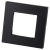 Kunststoffrahmen LINEA Einfach Schwarz Vertikal Horizontal Für Module MIUUN