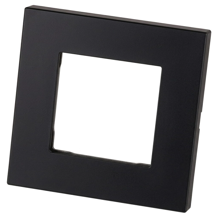 Kunststoffrahmen LINEA Einfach Schwarz Vertikal Horizontal Für Module MIUUN