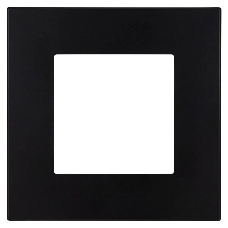 Kunststoffrahmen LINEA Einfach Schwarz Vertikal Horizontal Für Module MIUUN