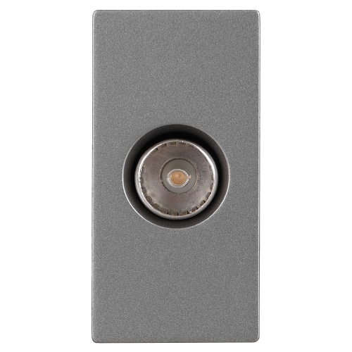 Modul TV-Antennendose Grau Für Rahmen