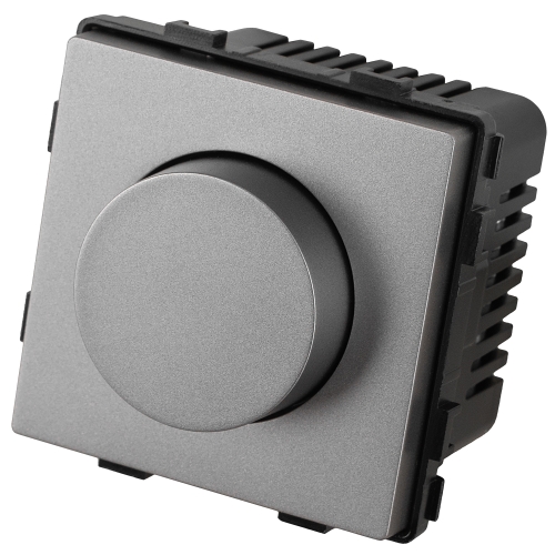 Modul Lichtdimmer Drehdimmer Grau Für Rahmen