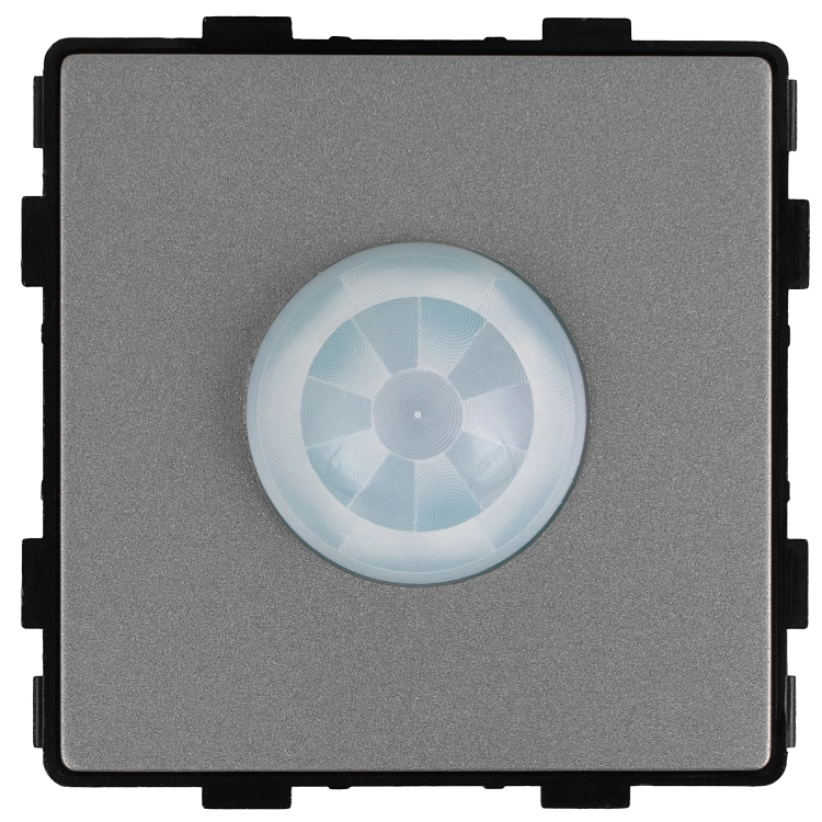 Modul PIR-Bewegungsmelder Mit Dämmerungssensor Grau Für Rahmen