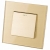 Schalter Wechselschalter Einfach Gold Set Mit Rahmen MIUUN