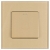 Schalter Taster Klingeltaster Einfach Gold Set Mit Rahmen MIUUN