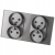 Doppelsteckdose Glas Grau Set Doppelrahmen Und 2 X Doppelsteckdose