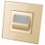 LED-Leuchte Boden- Treppen- Wandleuchte Gold Set Mit Rahmen MIUUN